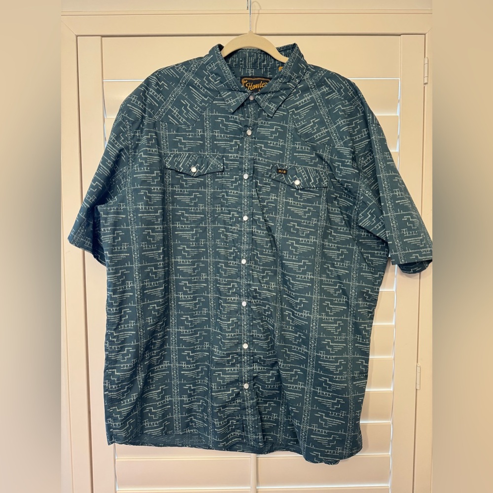 Howler Brothers Short Sleeve Pearl Snap